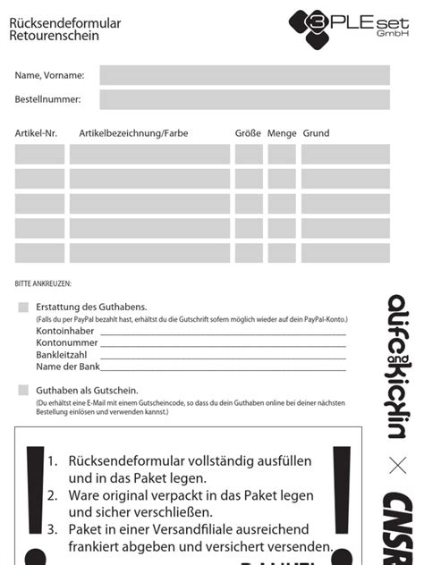 Zalando rücknahme kostenlos